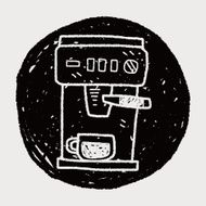 Coffee Machine Doodle N6