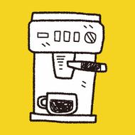 Coffee Machine Doodle N9
