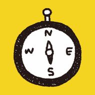 Compass doodle drawing N4