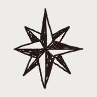 compass star doodle N11
