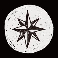 compass star doodle N12