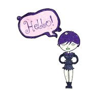 cartoon vampire saying hello N2