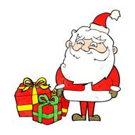 Cartoon Santa Claus N40