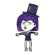 cartoon halloween vampire girl N10