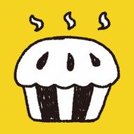 cupcake doodle drawing N11