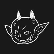 devil doodle N11
