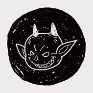 devil doodle N13