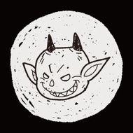 devil doodle N18