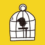 doodle birdcage N5