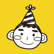 doodle birthday boy N11