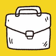 doodle briefcase N7