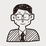doodle businessman N5