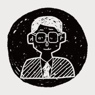 doodle businessman N8