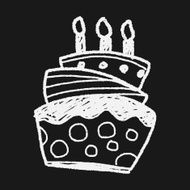 doodle cake N85