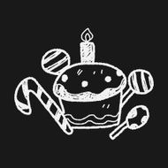 doodle cake N87