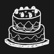 doodle cake N92