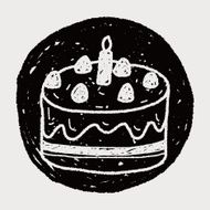 doodle cake N96