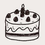 doodle cake N111