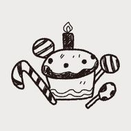 doodle cake N113