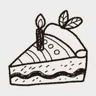 doodle cake N114