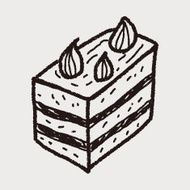 doodle cake N121