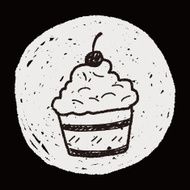doodle cake N124