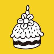 doodle cake N139