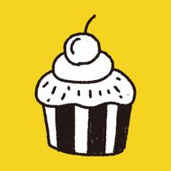doodle cake N148
