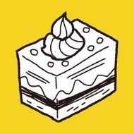 doodle cake N151