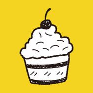 doodle cake N154