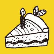 doodle cake N158