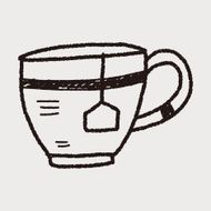 doodle coffee and tea N10