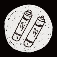 Battery doodle N19