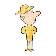 cartoon man in hat N4