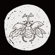 beetle doodle N28