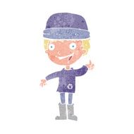 cartoon man in hat N6