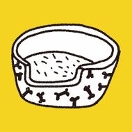 doodle dog bed N6