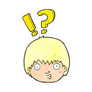 cartoon curious face N2