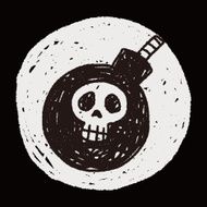 bomb doodle N28