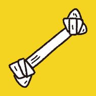 doodle dog food bone N14