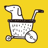 doodle dog stroller N4
