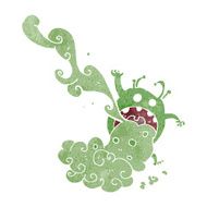 cartoon gross monster N2