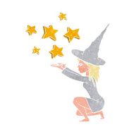 cartoon halloween witch N11