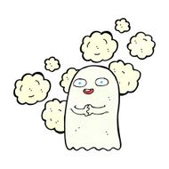 Cartoon Ghost N16