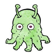 cartoon space alien N15
