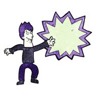 cartoon spooky vampire N12