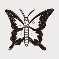 butterfly doodle N8