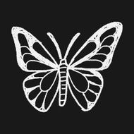 butterfly doodle N9