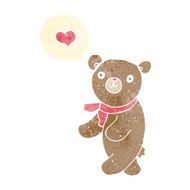 cartoon bear in love N2