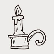 candlestick doodle N4